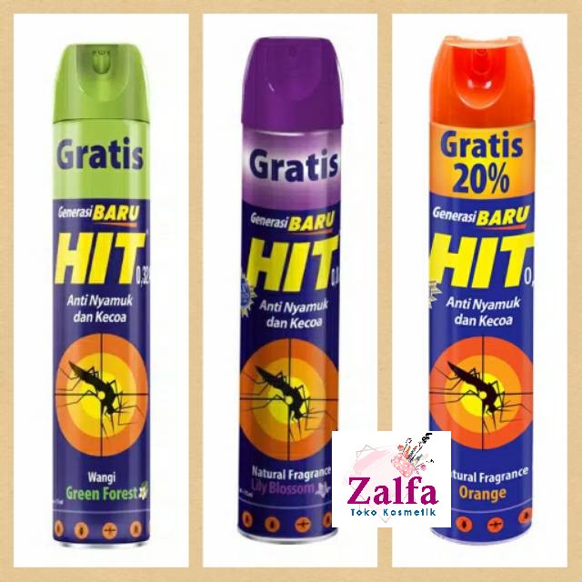 Hit Aerosol Anti Nyamuk 165 ml / 600ml