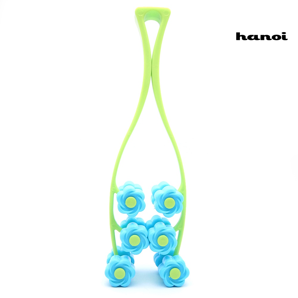 HQTM_Flower Shape Portable Elastic Face Lift Roller Massager Anti Wrinkle Beauty Tool