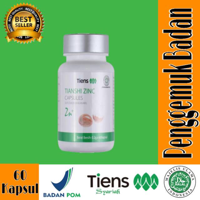 PENGGEMUK BADAN | ZINC CAPSULE TIENS | SUPLEMEN MAKAN - SUPER PROTEIN TIENS