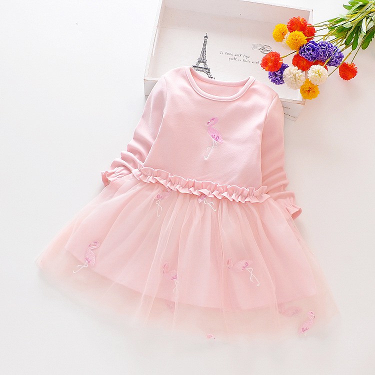 babyfit SOFT SWAN baju dress anak  perempuan  rok  tutu  