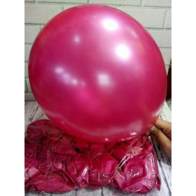 YA 607 - Balon Polos / Balon Pesta / Balon metalic