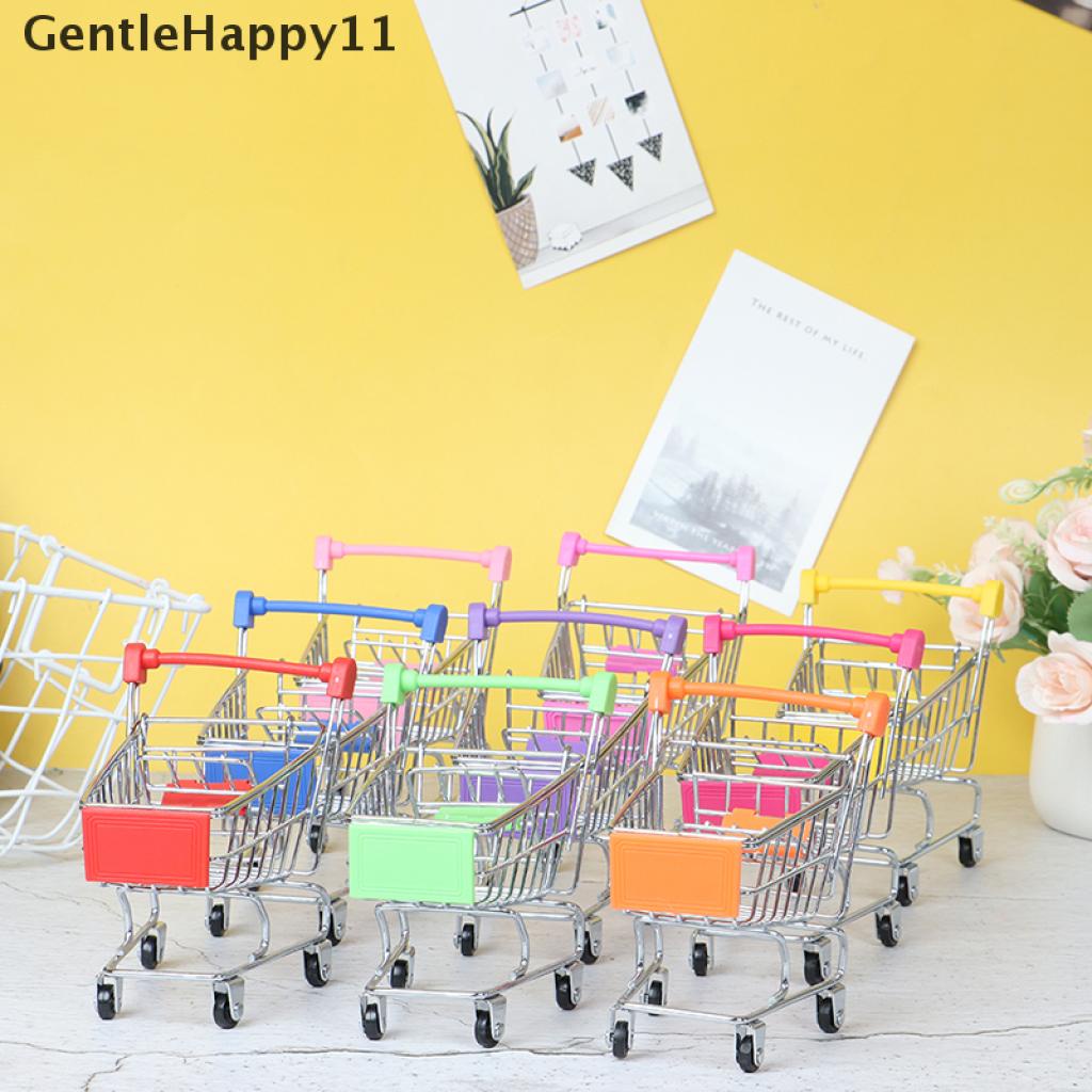 Gentlehappy 1pc Mainan Trolley Belanja Supermarket Mini Untuk Anak