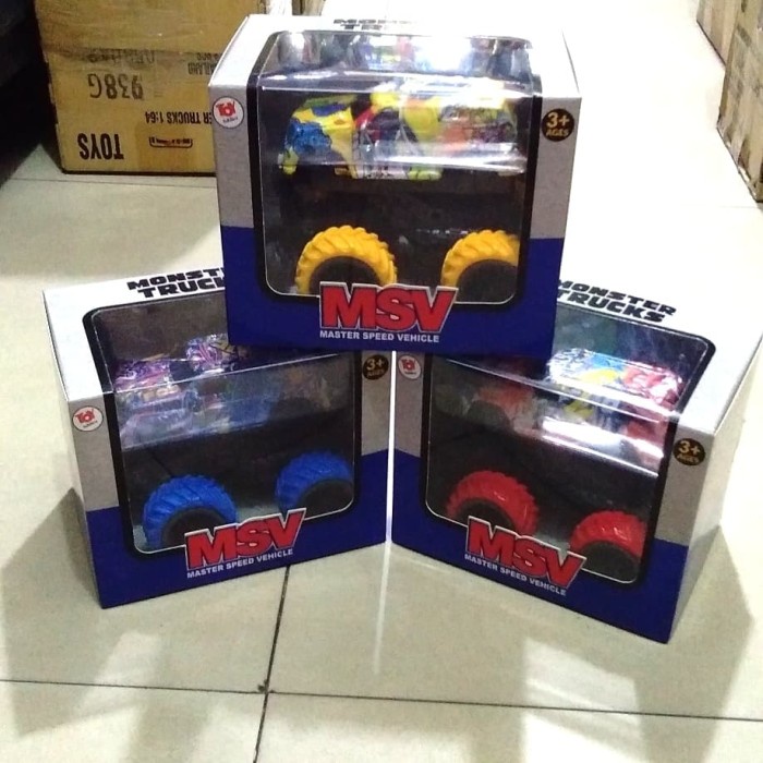 RSPS DIECAST MSV MONSTER TRUCK MAINAN ANAK MONSTER TRUCK