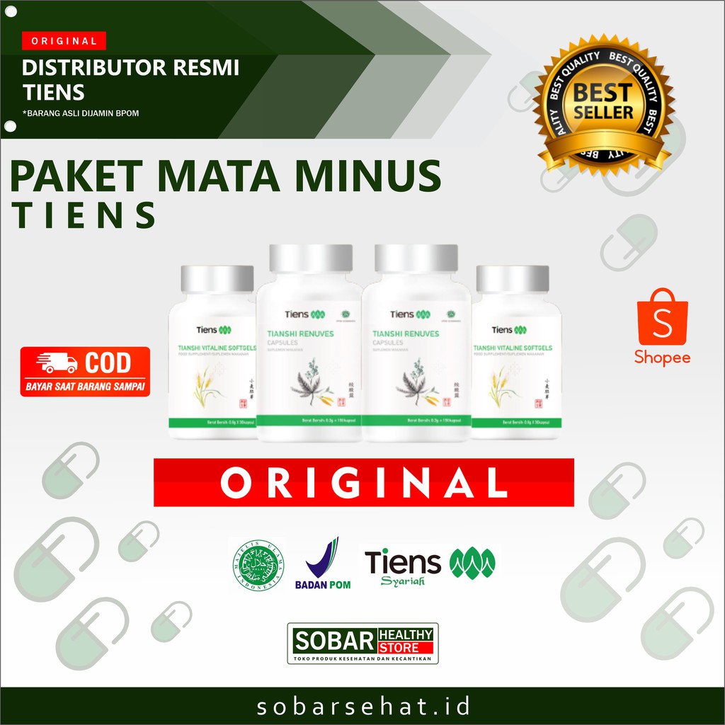 TIENS PAKET OBAT MATA MINUS ORIGINAL