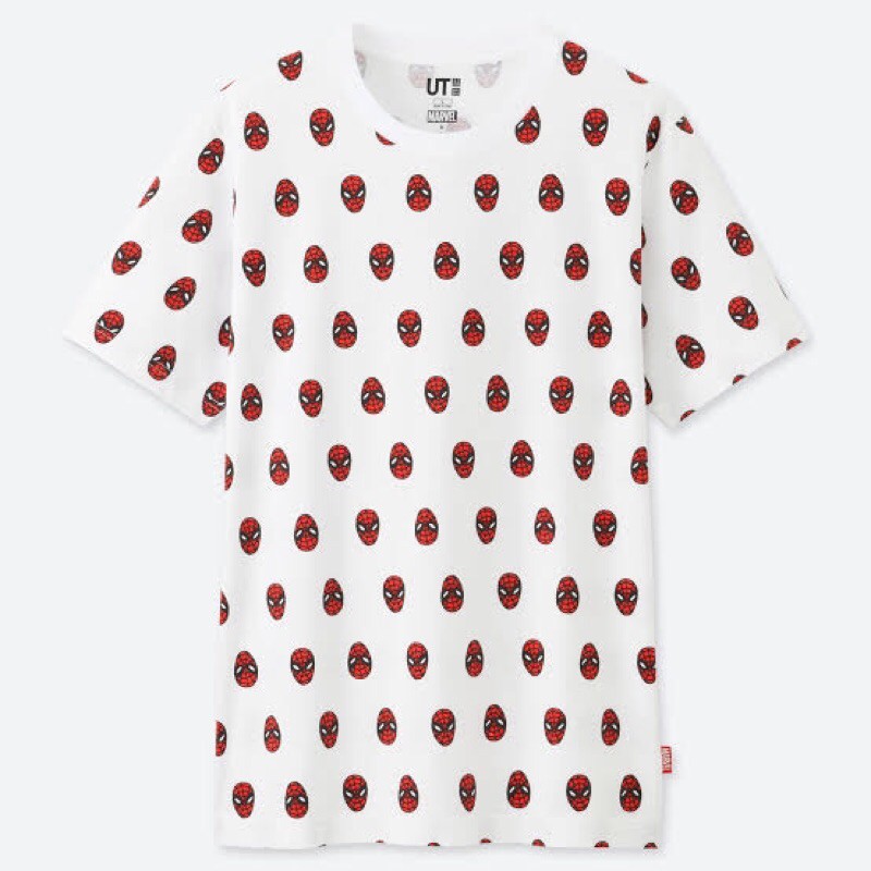 Tshirt UNIQLO MARVEL x Jason Polan UT Short Sleeve graphic Spiderman full printed