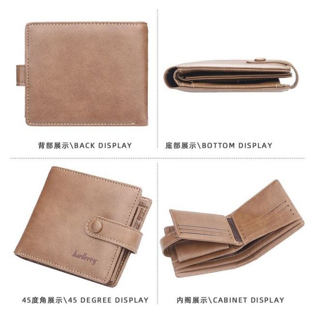 TASHAPPY JTF1305 Dompet lipat pria import model korea supplier tas import