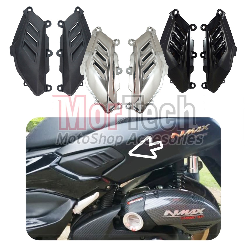 Sirip Hiu Nmax Old 2014-2019 Cover Body Samping Pijakan Kaki Bawah Aksesoris Yamaha Nmax Cover Sirip
