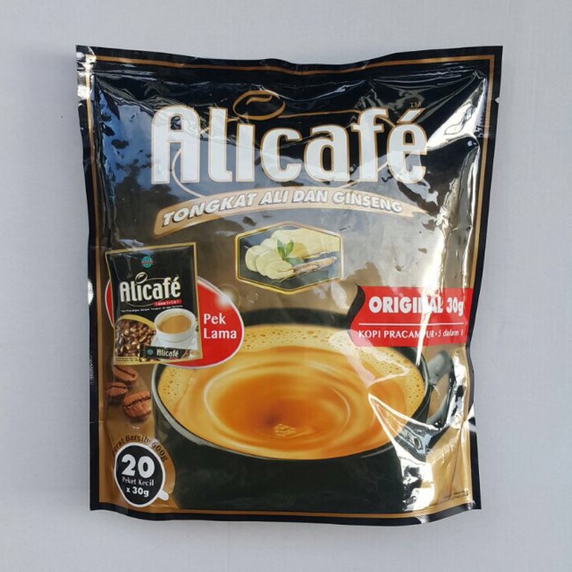 

Alicafe 5 in 1/ kopi tongkat ali / kopi ginseng