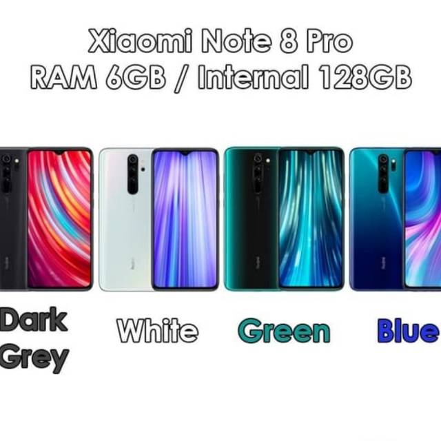 Xiaomi Redmi Note 8 Pro - 6GB 128GB (6/128) - New Original Garansi