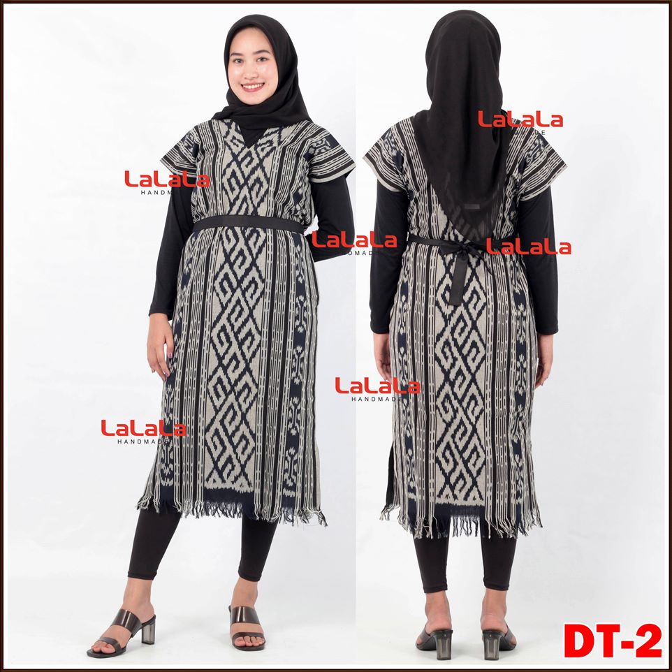 Dress Tenun Etnik Bahan Nyaman dipakai