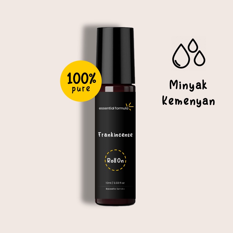 10ml Organic Frankincense Essential Oil Roll On Minyak Kemenyan Murni 100%