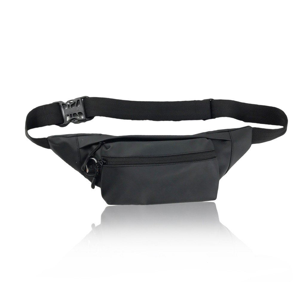 [HOT PRODUK] Waistbag Tas Selempang Pinggang Punggung Pria Wanita Anti Air Waterprof Terbaru - BS