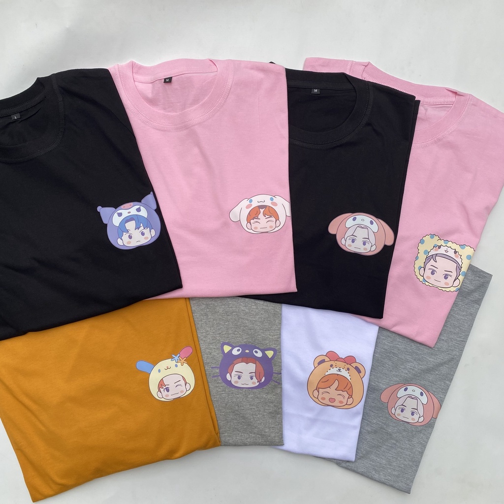 KAOS NCT SANRIO/KAOS KPOP/KAOS NCT/KAOS  NCT CARTOON