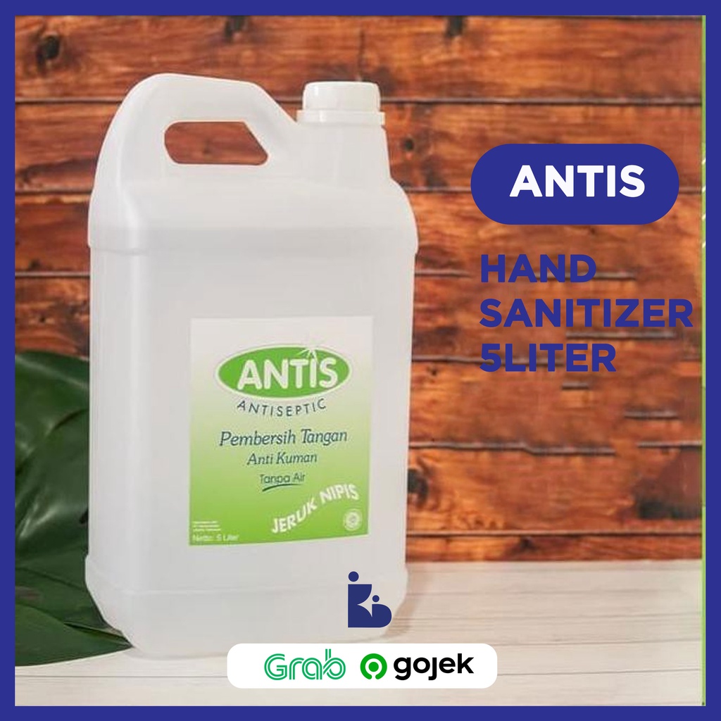 Antis Hand Sanitizer 5Liter - Jeruk Nipis