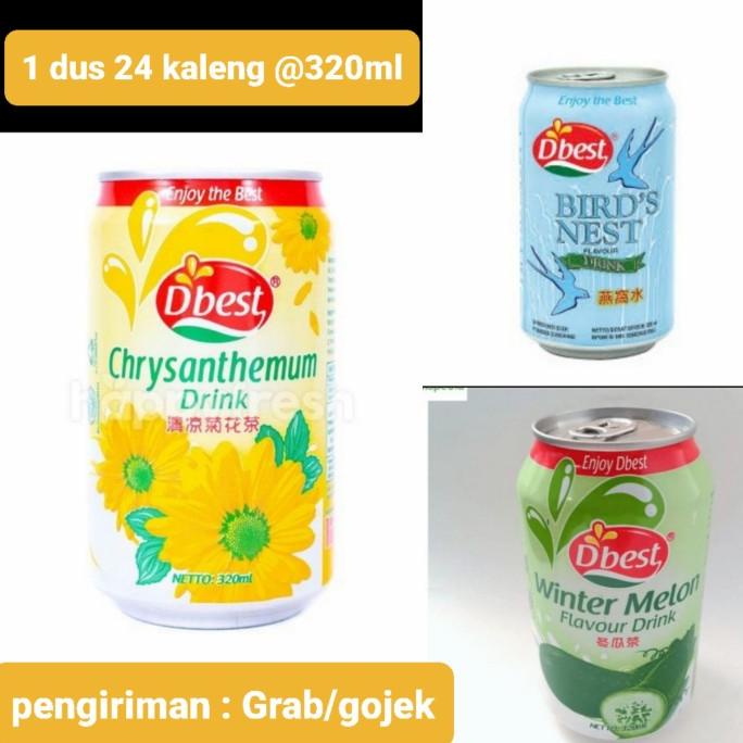 

minuman kaleng dbest kundur leci cincau teh kembang krisant 320m