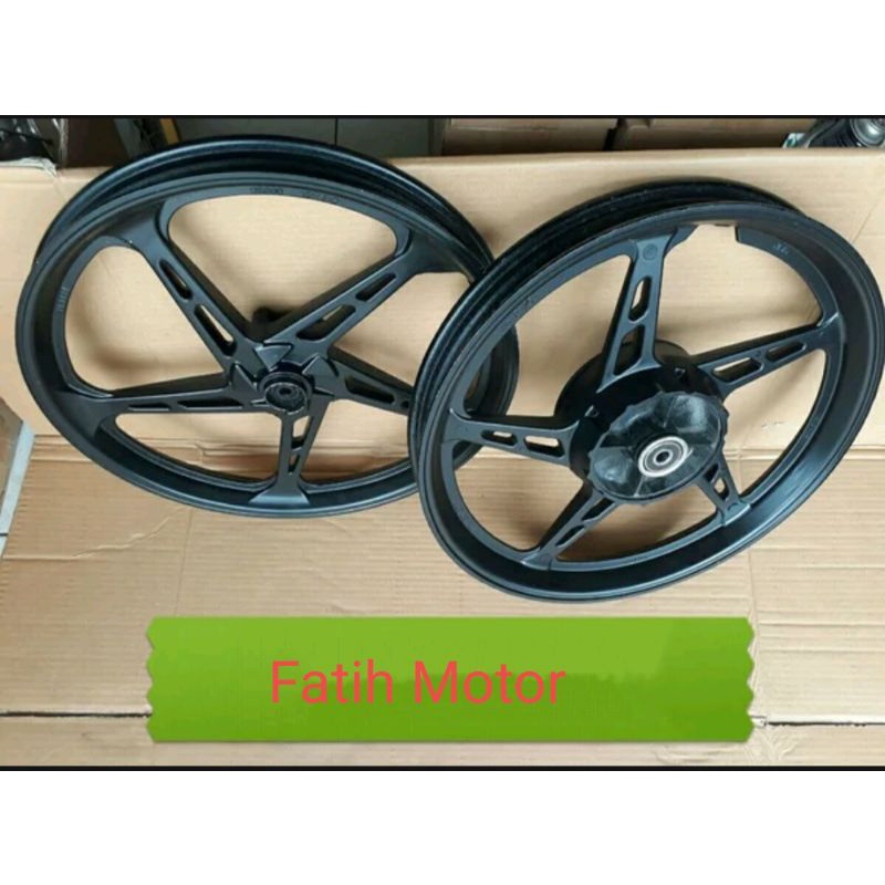 Velg Velek racing jupiter z dpan blakang/pnp mx old/vega r New Original (bekas)