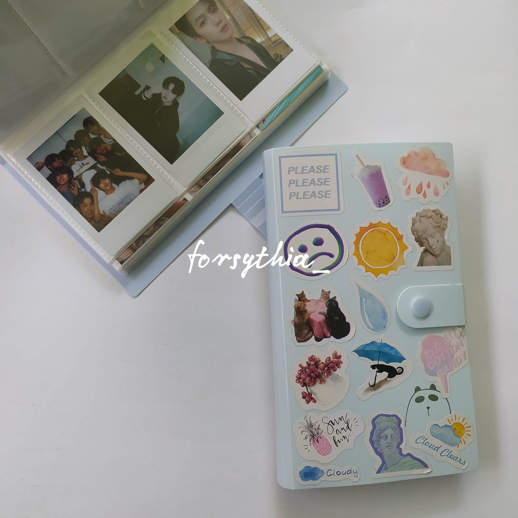 [READY] Album 240 120 slot polaroid instax foto photocard binder tempat kartu nama collection book