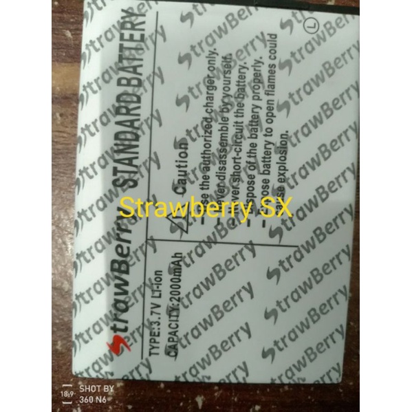Baterai strawberry SX