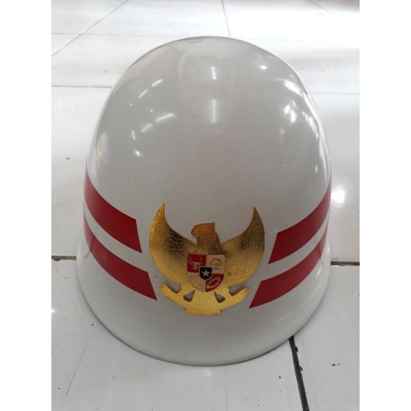 Helm Paskibra Garuda-Helm Panji Upacara-Kendit-Pin Garuda-Pangkat Paskibra-Peci Paskibra