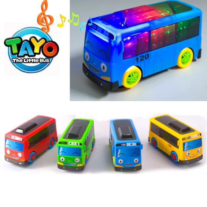 Mainan Bus Tayo Baterai Lampu No.PR-17271