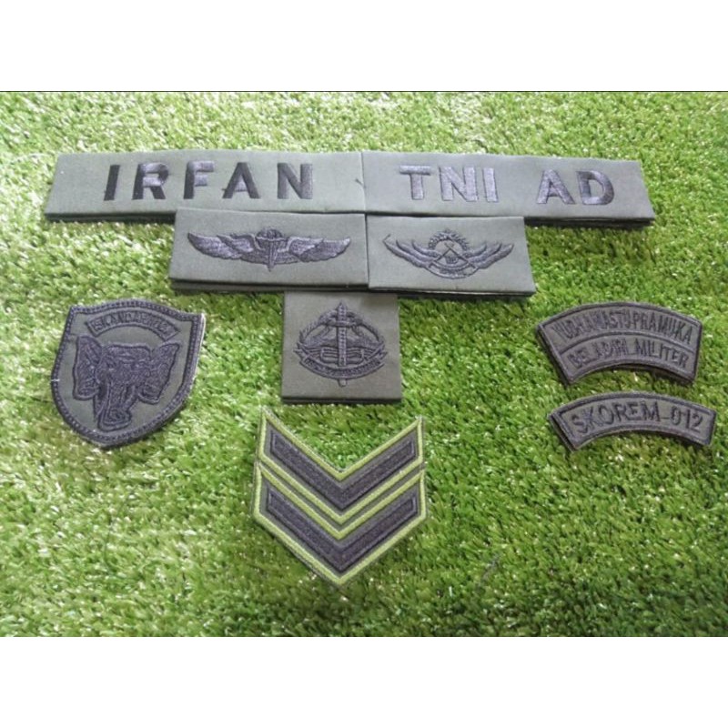 CUSTOM ATRIBUT TNI PERKERAS