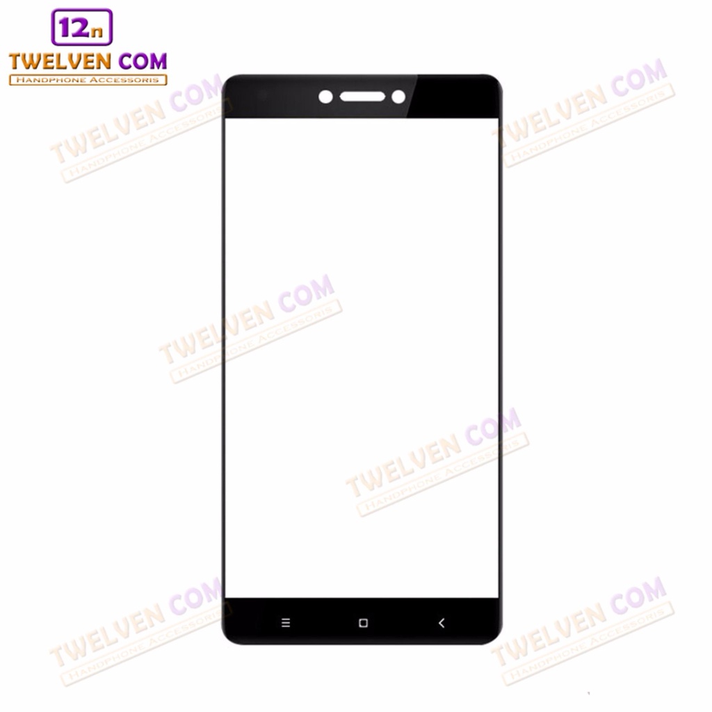 [FLASH SALE] zenBlade 5D Full Cover Tempered Glass Xiaomi Redmi 4x - Black