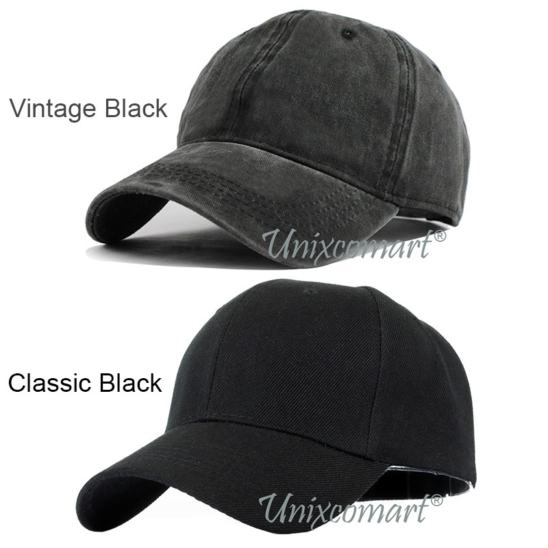 Topi PLAIN BASEBALL Hat Cap Casual Sport Distro Polos Pria Wanita