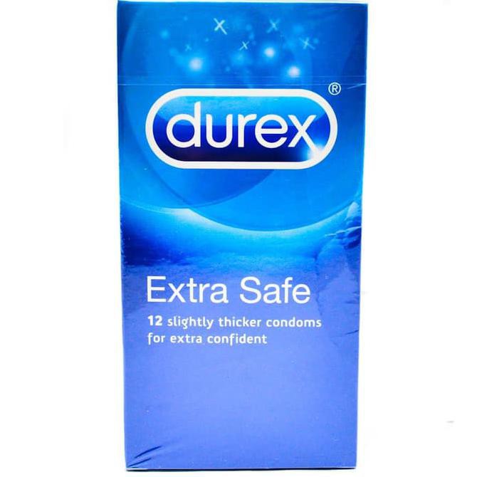 Durex Kondom Extra Safe - Isi 12 Pcs