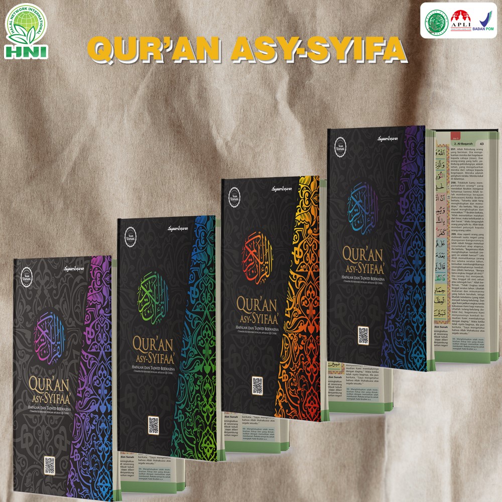 AL QURAN ASY SYIFA Syamil Quran Tajwid dan Hafalan Terjemah Hni Hpai