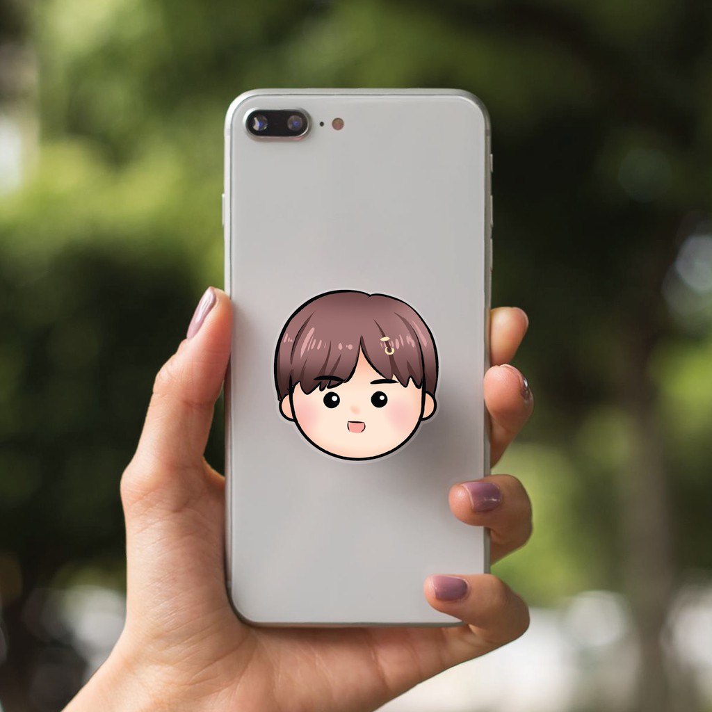 Griptok Akrilik BTS Character | Griptok Popstand BTS Merchandise KPOP | Griptok BTS Phone Grip BTS