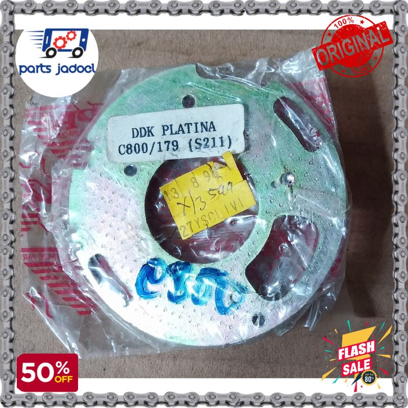 [PJ118] Piring Platina Honda C-800 Merk Alpa / Dudukan Platina C800 / Piringan Platina