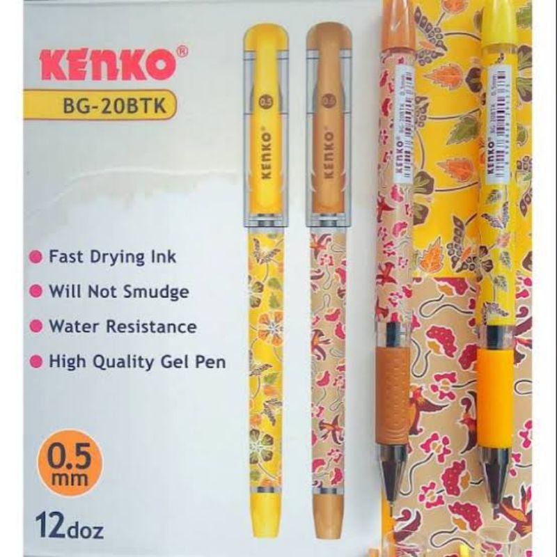 Pulpen Batik Gel Kenko