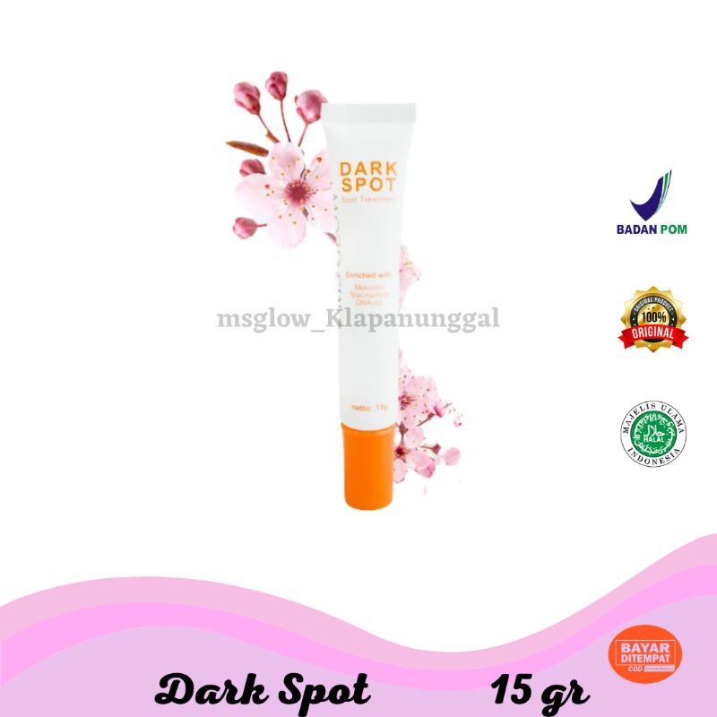 Ms Glow Dark Spot Serum/Cream untuk Flek hitam