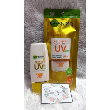 GarnierSuperUVSpot-ProofSunscreen30ml