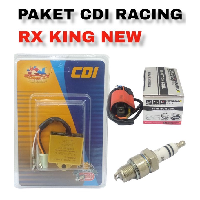 PAKET UPGRADE CDI COIL DAN BUSI RX KING RXKING RX KING NEW
