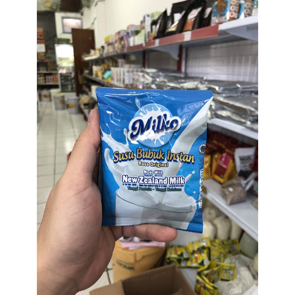 

Susu Bubuk Instant Full Cream Milk Powder Milko New Zealand 27gr