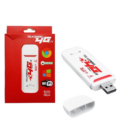 Modem Wifi Telkomsel Portable 4G Modem Mifi USB Unlock All operator Router 4G Sim Card 500mbps JS49