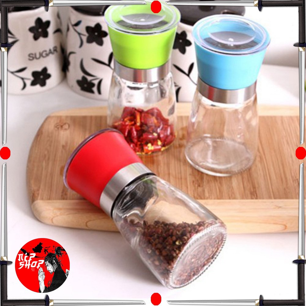 Manual Glass Pepper Grinder
