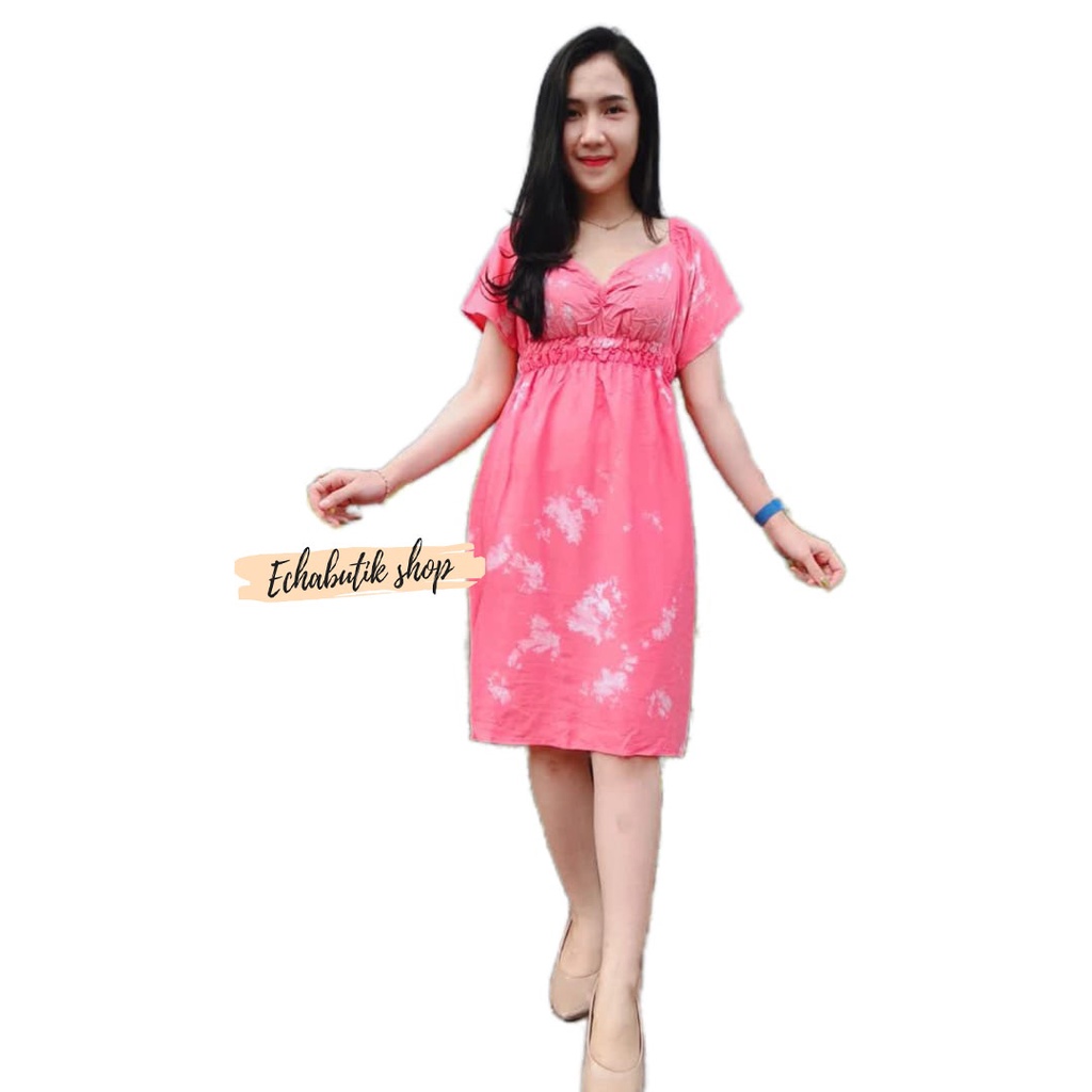 Daster Fuji/Home Dres Bahan Crincle Airflow dan Linen Jumbo