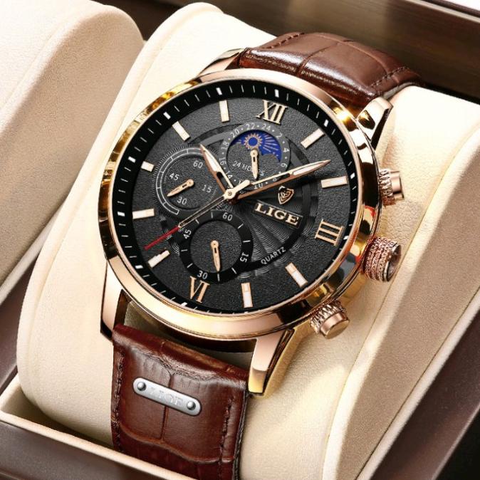 jam tangan lige original pria