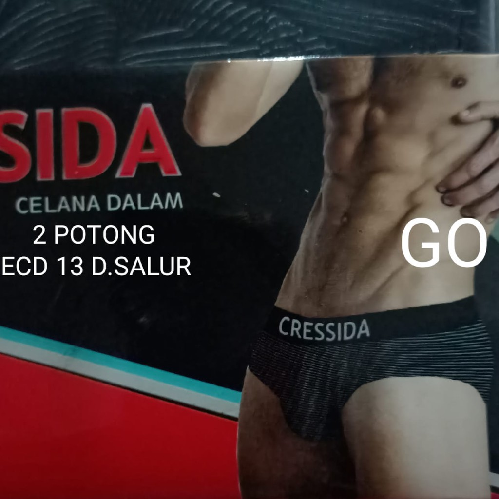 BB Ecd.13d CRESSIDA CELANA DALAM PRIA BRANDED Pakaian Dalam Cressida Underwear 100% Original