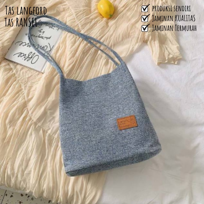 Tas Shoulder Messenger Bahu Korea Model Favorit Terbaru Murah Kekinian Bagus Waterproof Import Lokal Original Multifungsi Stylish Perempuan Wanita Cewek