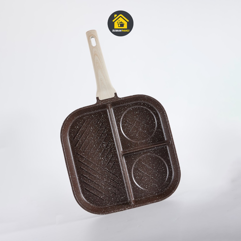 Kochen Die Cast Grill Pan 28 cm