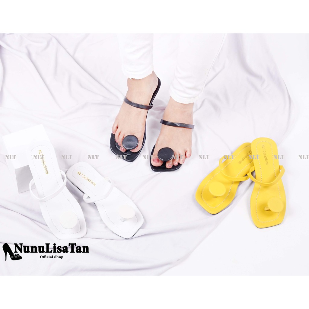  SANDAL  JAMUR Sendal Teplek  Sandal  Santai Korea  Wanita 