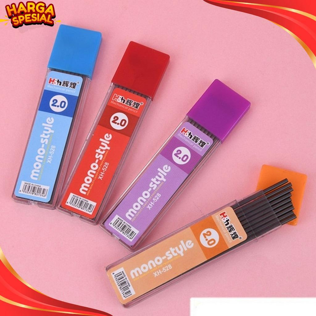 

LIMITLESS APEN Refill Pensil Mekanik Cetek PREMIUM QUALITY Ukuran 2 Isi Ulang Pencil Isi 9 Pcs Alat Tulis Sekolah Dan Kantor Mechanical ATK