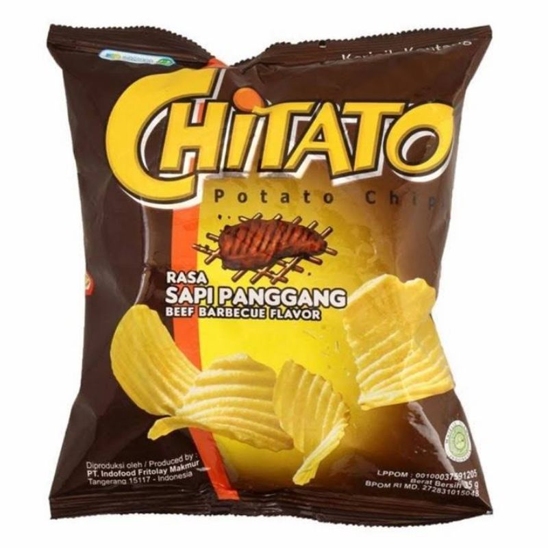 Chitato sapi panggang 35gr/ chitato mie goreng 68gr