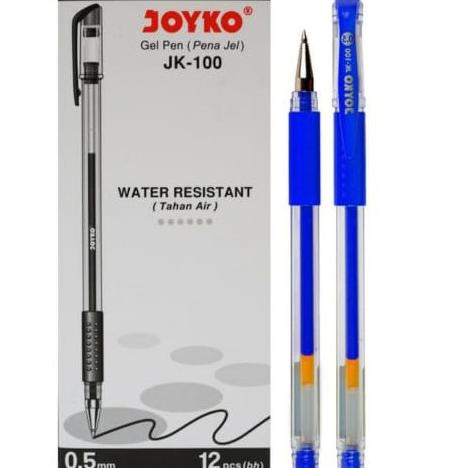 

Trend - Pulpen JK100 Bolpen JOYKO Gel Pen JK-100 Hitam 시