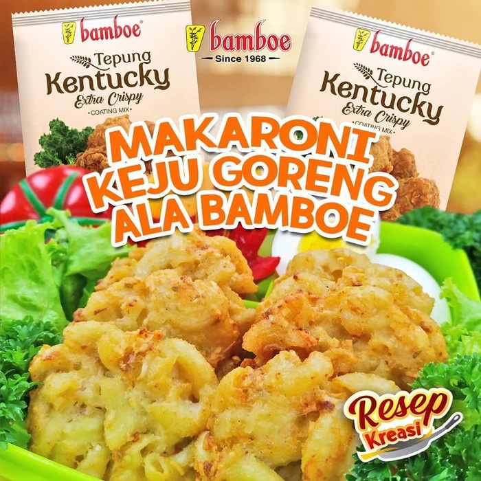 

Kreasi Bamboe Tepung Kentucky - Makaroni Keju Goreng