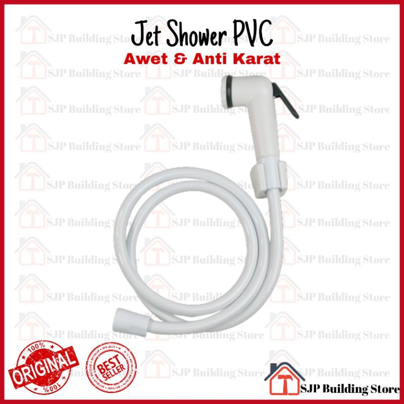 [COD] Jet shower cebok bidet PVC / toilet shower mandi semprotan cebok