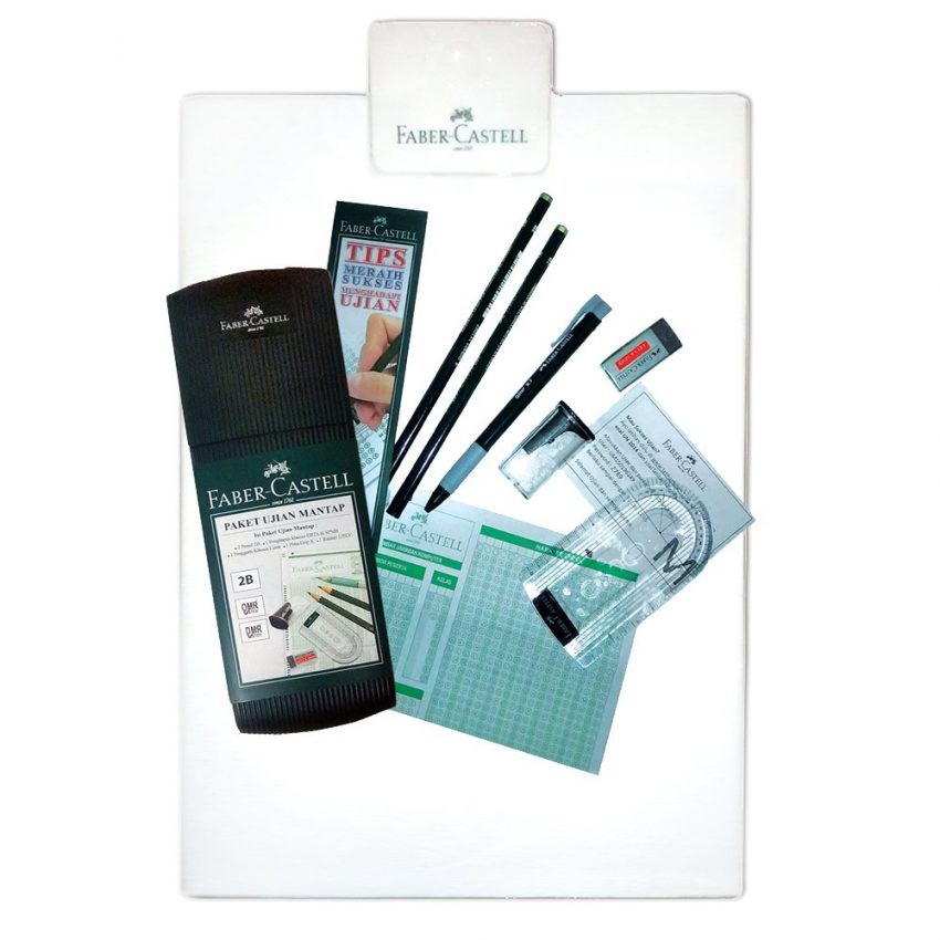 

Paket Ujian Faber Castell Exam Set Acrylic EBTA SPMB Paket Alat Tulis